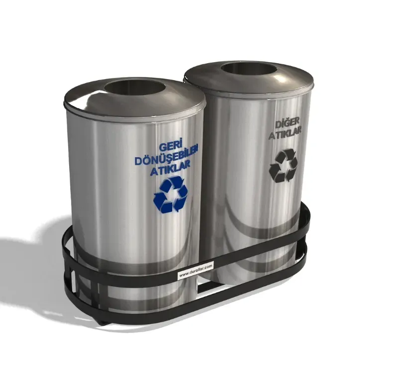 2 li Sıfır Atık Çöp Kutusu -GDK-2020