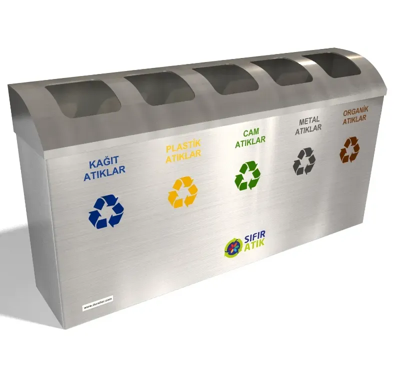 5 li Sıfır Atık Geri Dönüşüm Kutuları -GDK-5092