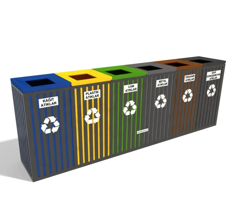 6 lı Geri Dönüşüm Atık Ünitesi -GDK-6079