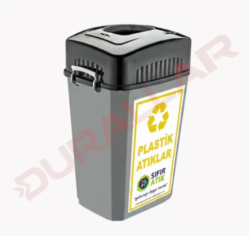 60 litre Plastik Atık Geri Dönüşüm Kutusu -GDK-601