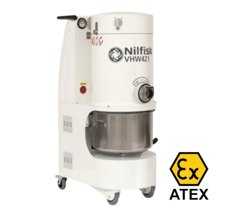 Atex Exproof Vakum Makinesi Zone 21 -Nilfisk VHW 421 L46 LC Z21 EXA