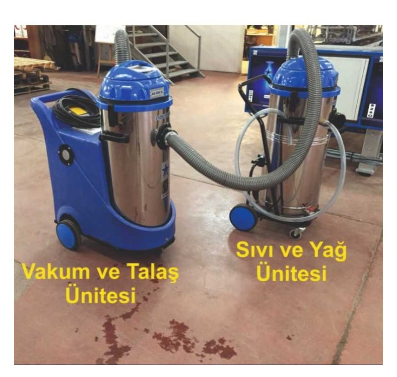 Bor Yağı ve Metal Talaşı Vakum Makinası -DTM-550 Compact