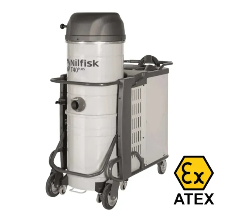 Exproof Trifaze Vakum Makinesi Zone 21 -Nilfisk T40 L100 LC Z21 EXA
