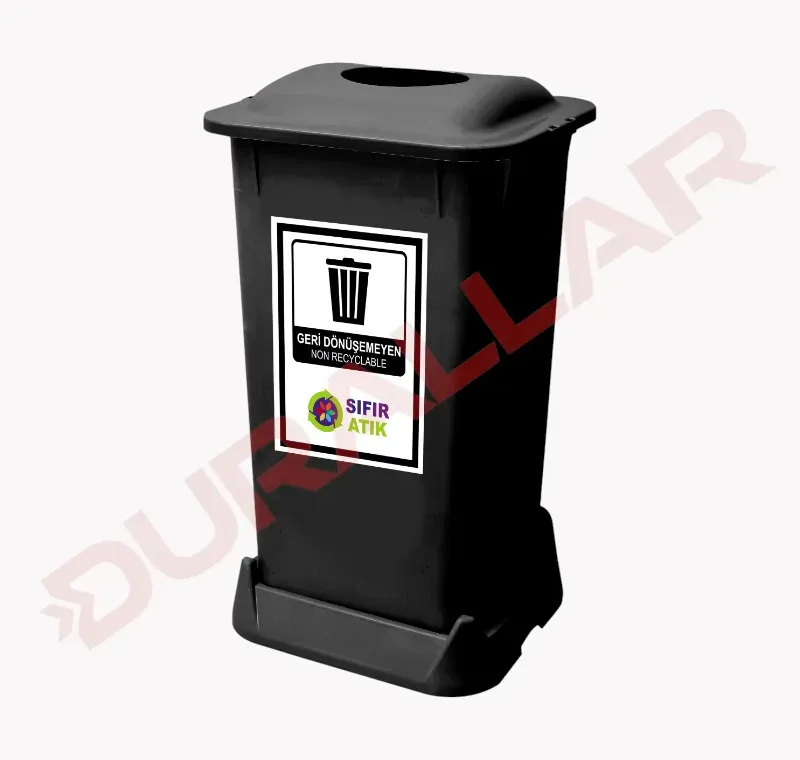 Geri Dönüşmeyen Evsel Atık Kutusu 70 Lt -GDK-706