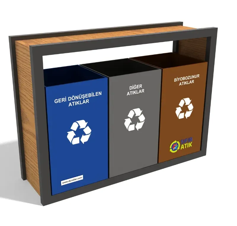 Geri Dönüşüm Sıfır Atık Kutusu -GDK-3090