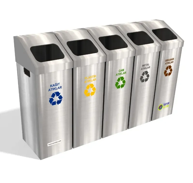 Sıfır Atık Çöp Kutuları -GDK-5024