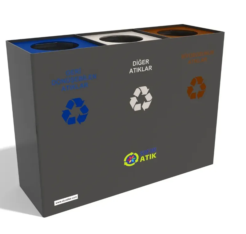 Sıfır Atık Geri Dönüşüm Kutusu -GDK-3078