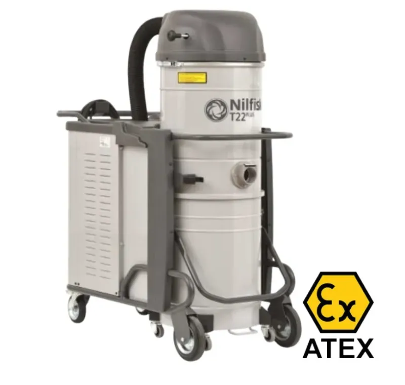 Trifaze Atex Sistem Süpürge Zone 21 -Nilfisk T22 L100 LC Z21 EXA