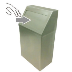 Yaylı Kapaklı Çöp Kutuları