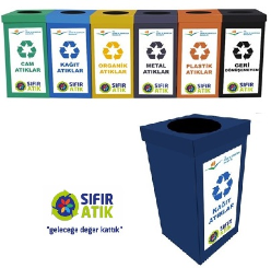 Plastik Koli Sıfır Atık Kutuları