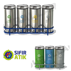 Döner Kapak Sıfır Atık Kovaları