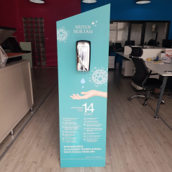 Hijyen Noktası Dezenfektan Standı