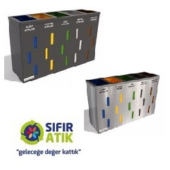 5 li Sıfır Atık kutuları