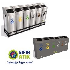 6 lı Sıfır Atık kutuları